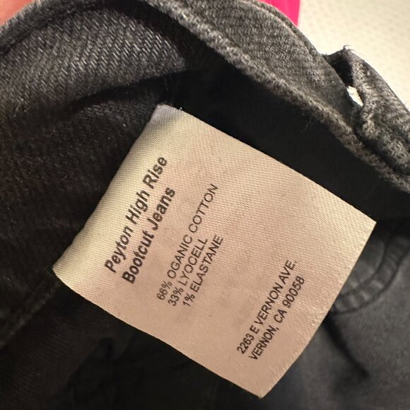 Reformation Black bootcut jeans, size 28 - Picture 7 of 7